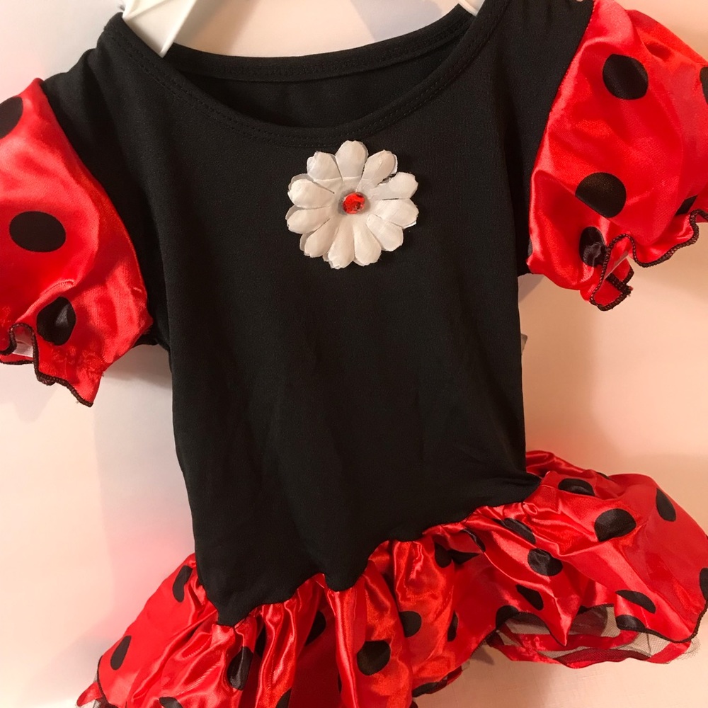 SALE Ladybug costume girls dress small toddler HALLOWEEN - Picture 8 of 8